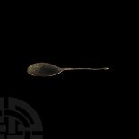 Medieval Silver Acorn Knop Spoon