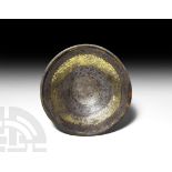 Large Hellenistic Gilt Silver Bowl