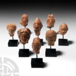 Roman Terracotta Head Collection