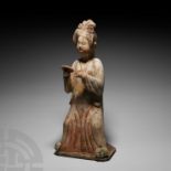 Chinese Tang Terracotta Court Lady