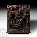 Medieval 'The Lamentation' from the Workshop of Tilman Riemenschneider