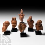 Roman Terracotta Head Collection