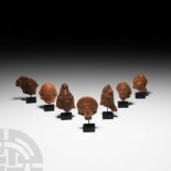 Roman Terracotta Head Collection