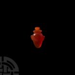 Egyptian Carnelian Heart Amulet