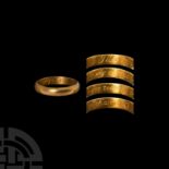 Gold 'I Like My Choyce too Well to Change' Posy Ring