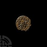 Anglo-Saxon Winchester Style Chip-Carved Brooch