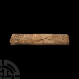 Large Sealed Egyptian Papyrus Scroll
