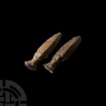 Bactrian Fish Amulet Pair