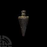 Large Roman 'Thames' Mason's Plumb Bob Weight