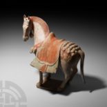 Chinese Northern Wei Caparisoned Horse