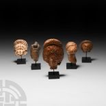 Roman Terracotta Head Collection