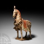 Chinese Northern Wei Caparisoned Horse