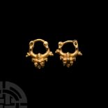 Parthian Gold Earring Pair