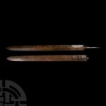 Iron Age Celtic La Tene Sword with Scabbard