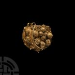 Fatimid Gold Openwork Earring