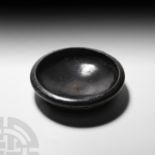 Greek Black-Glazed Athenian Plate