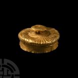 Hellenistic Gold Vessel Lid