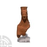 Greek Terracotta Bust of a Kore