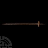 Migration Period Sword with Jewelled Hilt