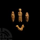 Romano-Egyptian Gold Amulet Group