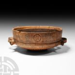 Greek Athenian Geometric Bowl