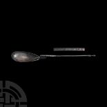 Late Roman Silver Liturgical Spoon for Jacob