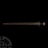 Viking Sword with Five-Lobed Pommel