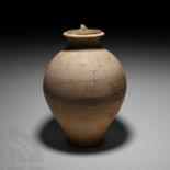 Chinese Tang Whiteware Jar