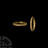 Medieval 'House of Lancaster' Gold Ring with S's