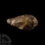 Stone Age British Palaeolithic Flint Handaxe