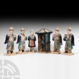 Chinese Processional Figure Group
