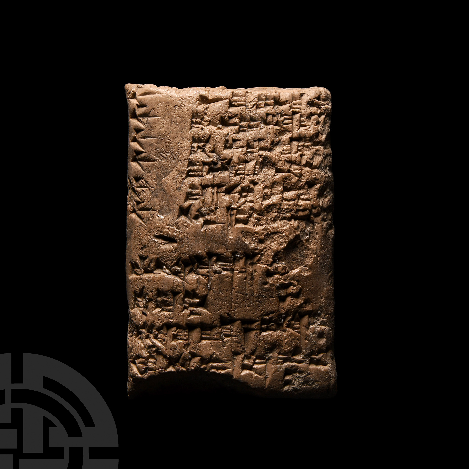Old Babylonian Cuneiform Tablet, A Contract for a Land Purchase