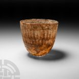 Roman Clear Cut Glass Beaker