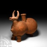 Large Western Asiatic Bull Rhyton