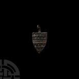 Medieval Knight's Heraldic 'Marmion Family' Horse Harness Pendant