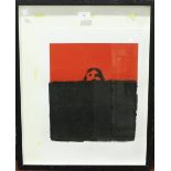 British School - 'Emerge', 20th century screenprint on wove paper, indistinctly signed and dated
