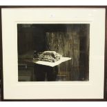 Michael Sandle - 'Rock Monument', etching with aquatint, signed, titled, dated 1976 and editioned