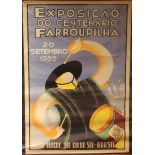 De Waldo - 'Exposicao do Centenario Farroupilha, 20 Setembro 1935' (Poster for the Farroupilha