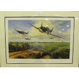 Nicolas Trudgian - 'Their Finest Hour', 20th century colour print, signed by the artist in