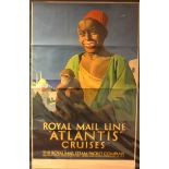 Percy Padden - 'Royal Mail Line Atlantis Cruises' (Istanbul Travel Poster), lithograph, printed by