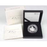 An Elizabeth II Royal Mint 'The Great Engravers Collection' two-ounce silver proof coin 2019 'Una