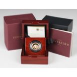 An Elizabeth II Royal Mint proof sovereign 2017, cased.Buyer’s Premium 29.4% (including VAT @ 20%)