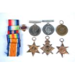 Six First and Second World War medals, comprising 1914-15 Star to 'A.6637, R.G.Buckingham. SMN.,R.