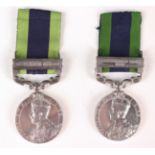 An India General Service Medal, George V first type, with bar 'Afghanistan N.W.F. 1919' and