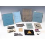 A collection of medals and ephemera relating to Flight Sergeant Gordon Sivil Garrett, comprising