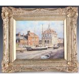 Clive Madgwick - 'Old Customs House, Kings Lynn', 20th century oil on canvas, signed recto, titled