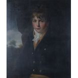 John Opie R.A. - Three-quarter Length Portrait of Captain Robert Beauchamp-Proctor, oil on canvas,