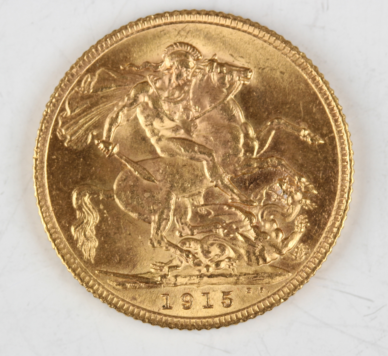 A George V sovereign 1915.Buyer’s Premium 29.4% (including VAT @ 20%) of the hammer price. Lots - Image 2 of 2