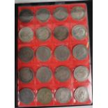 A large collection of various silver, silver nickel and nickel coinage, including Victoria half-