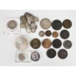 A large collection of various European and world coinage.Buyer’s Premium 29.4% (including VAT @ 20%)